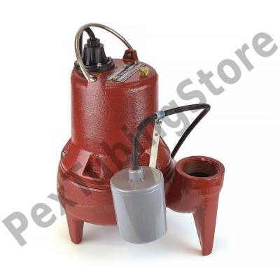 Automatic Sewage Pump w/ Float Switch, 25' cord, 1/2 HP, 115V