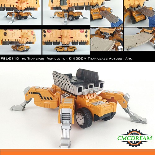 NEW SL-110 Transport Vehicle Upgrade KIT For Kingdom Titan-class Autobot ark