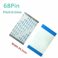 0.5mm Pitch 68-Pin FFC/FPC Flexible Flat Cable Wire 20624 80C 60V VW-1 W:34.5mm
