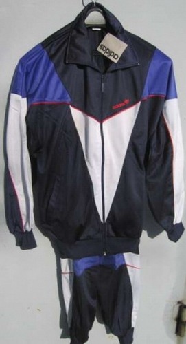 Traje de chándal ADIDAS, vintage Deadstock Track Traje Set Pantalones 80 años 90 Nuevo con etiquetas |