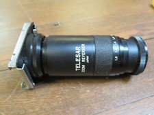 Telesar Zoom Reverser 1:2 Camera Parts  Lenses FOR PARTS ONLY NOT TESTED READ