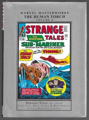 Marvel Masterworks Human Torch 2 FS HC Lee Kirby Sub-Mariner KANG XMen SpiderMan
