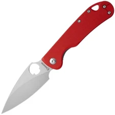 Daggerr Knives Zhalo Mini Linerlock Red G10 Folding D2 Steel Pocket Knife 2MRDSW