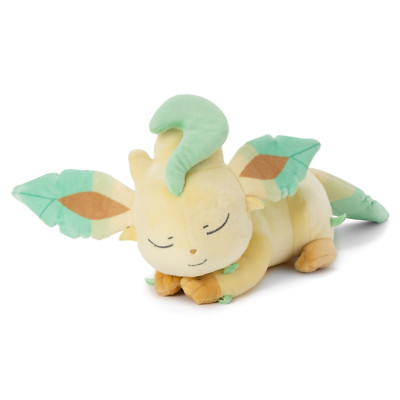 Leafeon Plush Sleep Peacefully Friend Series by Pokémon Center Japan &TAKARATOMY