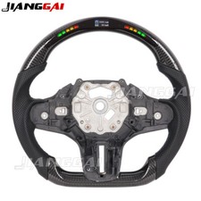 Carbon Fiber Led Steering Wheel Fit Bmw Bmw X3 X4 X5 X6 X7 X3m X5m M5 M8 Carbon Fiber Led Steering Wheel Fit Bmw Bmw X3 X4 X5 X6 X7 X3m X5m M5 M8