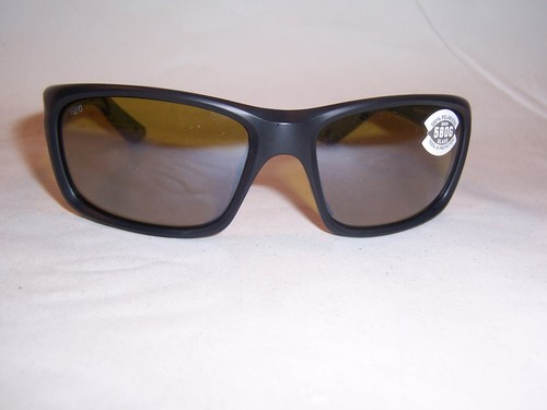 NEW COSTA DEL MAR JOSE PRO SUNGLASSES BLACK/SUNRISE MIRROR 580G $289 POLARIZED - Picture 4 of 7