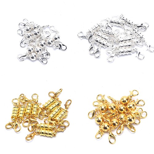 10pcs/lot Lobster Clasp Magnetic Hooks Jewelry Making DIY Handmade Accessori SV - Picture 5 of 20