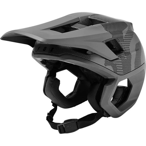 Fox Racing Dropframe Pro Grey Camo Mountain Bike Helmet Medium (033-S) - Bild 1 von 4
