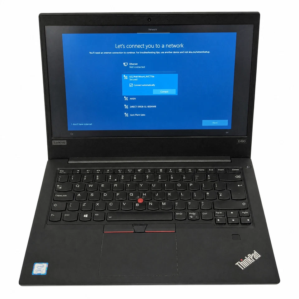 Lenovo ThinkPad E490 · i7-8565U · 8GB · 256GB, photo 1 of 5