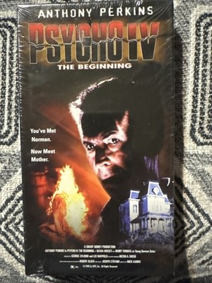 Psycho IV: The Beginning (1998) VHS - Anthony Perkins Horror -Sealed GoodTimes 4