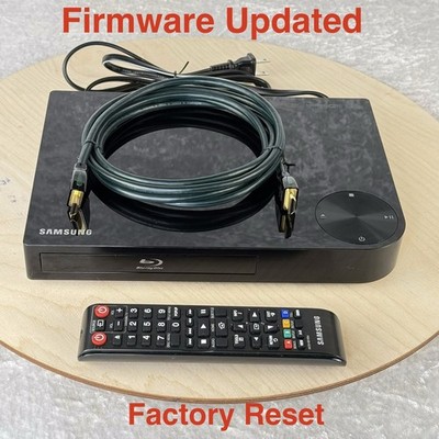 Samsung BD-E5400 Blu-ray DVD Player OEM Remote HDMI Cable Reset Updated Tested