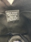 Old West SRM4010 Black Leather Western Roper Boots Men's Size 10.5 D — photo 6