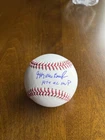 Jeff Burroughs Signed Auto Autograph Baseball inscribed “1974 AL MVP”