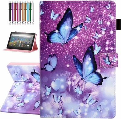 Case for Fire HD 10 & 10 Plus (13th/11th Gen, 2023/2021), Pen Holder, Auto Wake/