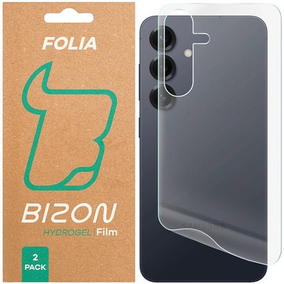 2x Hydrogel Schutzfolie für Rückseite für Galaxy S25 Bizon Handyfolie Folie Film
