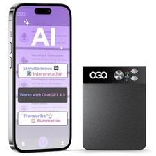 AI Voice Recorder with Simultaneous Interpretation Real-timeTranscription,6...