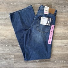 NWT Aero High Rise Wide Leg Jeans Women s 6 Aeropostale Blue Denim