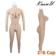 Silicone Breast Forms Fullbody Fake Suit With Arms Crossdresser Transgender