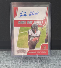 Panini 2021 Contenders Draft Tutu Atwell Louisville Game Day Autograph GTS-CT