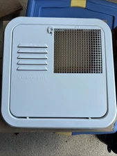 Suburban 6255APW Polar White RV Water Heater Door 4-6 Gallon