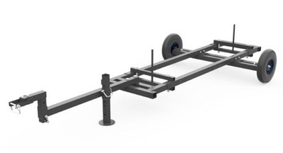 Rinehart Large Target Trailer For Moving Archery Targets Will Attach to ATV/Quad
