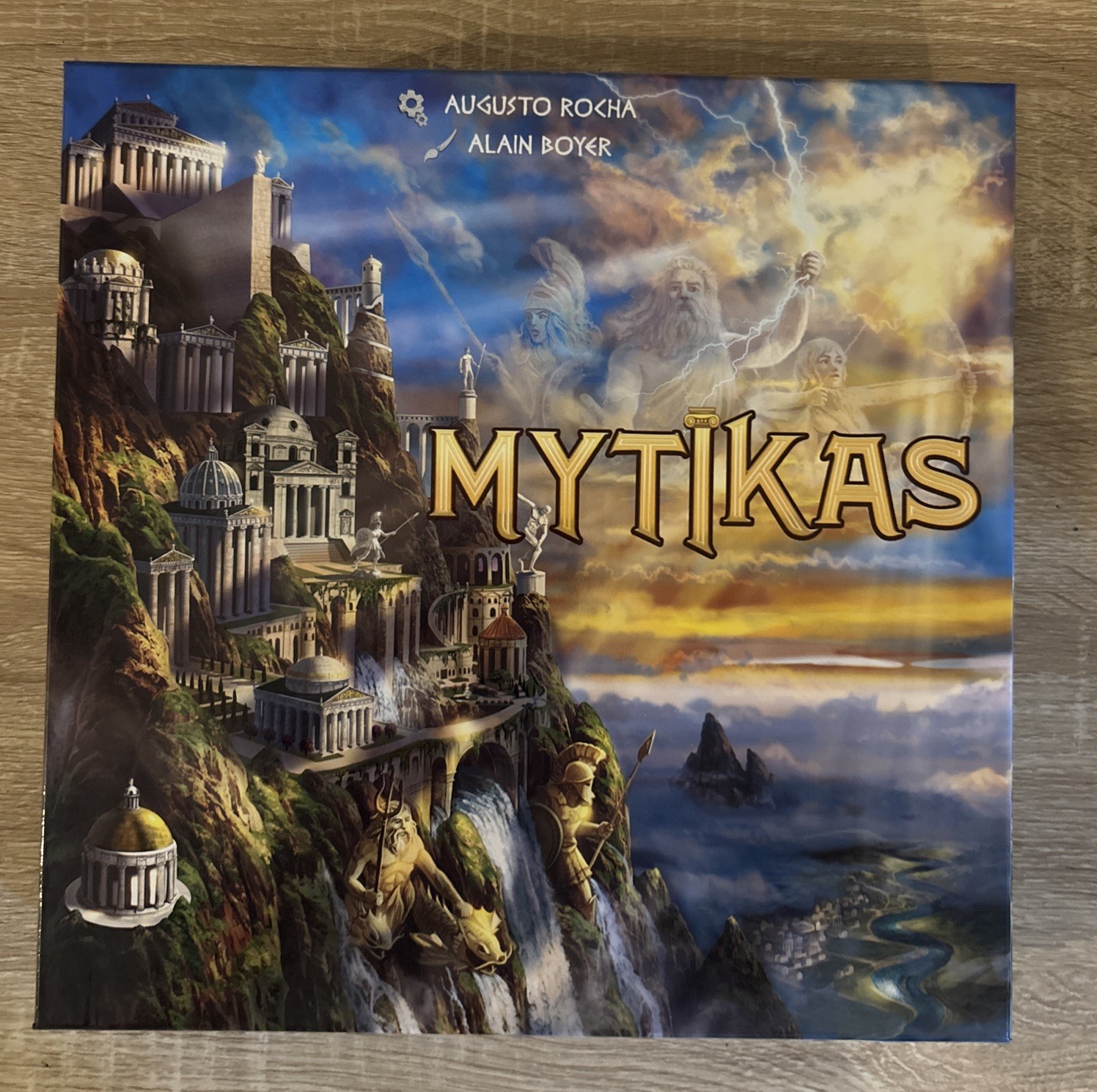 MYTIKAS BOARD GAME - FUNNYFOX 2023 - COMPLETE - EXCELLENT CONDITION