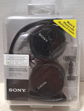 SONY - MDR-ZX110AP - Wired Stereo Headphones with Microphone - New - Sealed Pkg