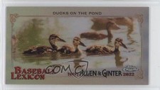 2022 Topps Allen & Ginter Chrome Baseball Lexicon Minis Ducks On The Pond 0b7