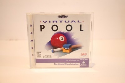 Virtual Pool: The Ultimate Pool Simulator (PC CD-ROM, 1998, Interplay)