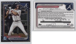 2024 Bowman Draft Chrome Steel Metal Refractor /100 Nick Montgomery #BDC-129