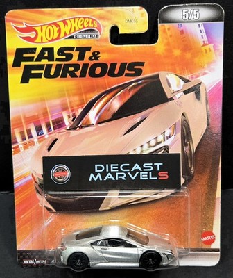Hot Wheels Premium Fast and Furios Acura NSX 2017
