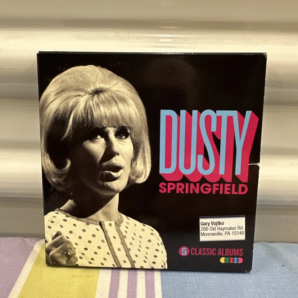 Dusty Springfield: 5 Vinyl Replica CD Album Collection Box Set, 58 Greatest Hits - Image 2 of 3