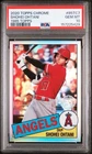2020 Topps Chrome 7 Shohei Ohtani PSA 10 GEM MINT 1985 Topps Refractor Like