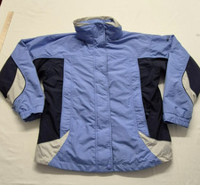 Columbia Sportswear Bugaboo Jacket XXL 18-20 Youth Blue Full Zip Pockets
