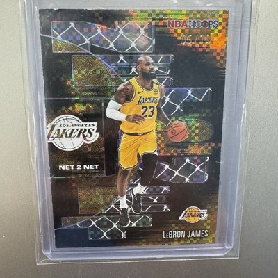 LeBron James 2025-26 NBA Hoops NTN-17 Lakers Pixel Burst Parallel 05/10, rare
