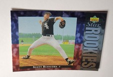 1994 Scott Ruffcorn Card #25 Rookie Stars RC Chicago White Sox Baseball VTG MLB. rookie card picture