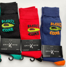 Mens Novelty Socks Avocado Hard Core Navy Blue Red Black New Gift NWT
