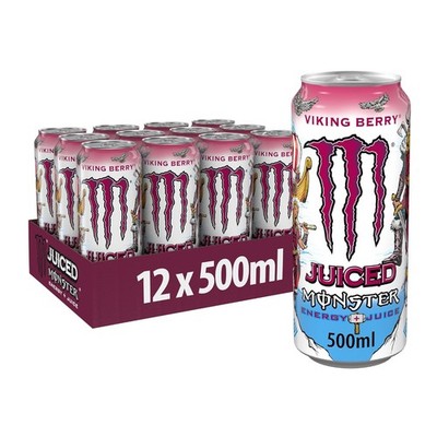 Monster Energy Drink Juiced Viking Berry Dose 500ml 12er Pack