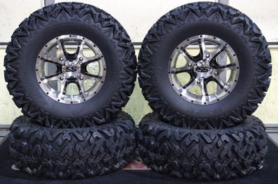 WOLVERINE RMAX4 1000 30'' RIP SAW RADIAL ATV TIRE & 14'' COBRA M/B WHEEL KIT 11K
