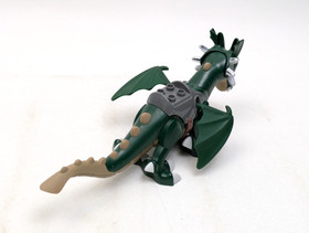 LEGO DUPLO Animal Land Large Dragon w/ Saddle Tan Underside 2004 Sets 4785 7846