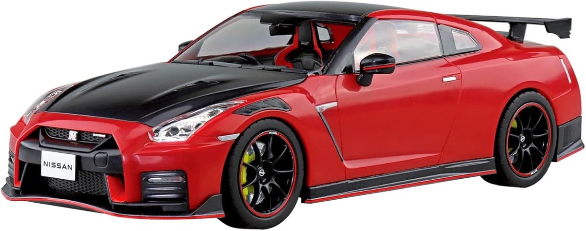 ❗️激レア❗️NISSANGT-R ボディ２個セット❗️ AOSHIMA 1/24 R35 NISSAN GT-R NISMO SPECIAL Ed. '22 VIBRANT RED