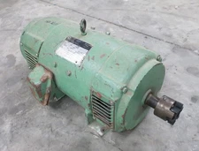 SIC 10 HP DC Motor 240V 1750 RPM Frame 219AT Encl DPFG 17.2A 17.2 Amp 10HP