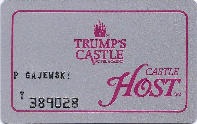 Trump Castle Casino - Atlantic City, NJ - Castle Host, With SM after Host