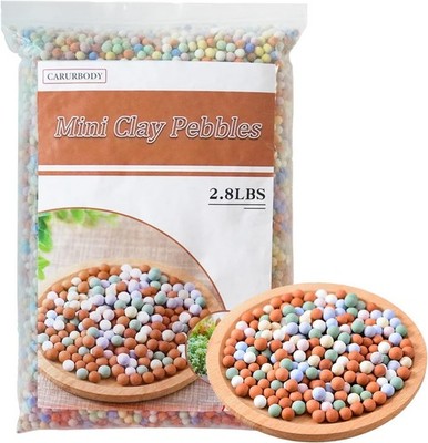 Ceramsite Clay Pebbles for Orchids Drainage Soil Topper Indoor Plants