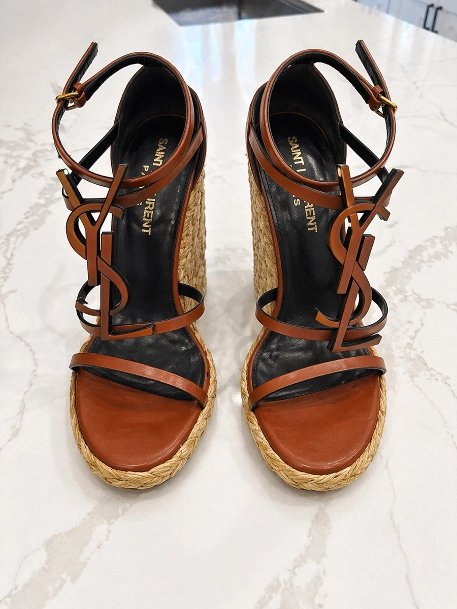 25+ Saint Laurent Wedge Sandals for Women for sale | Updated Oct 2026