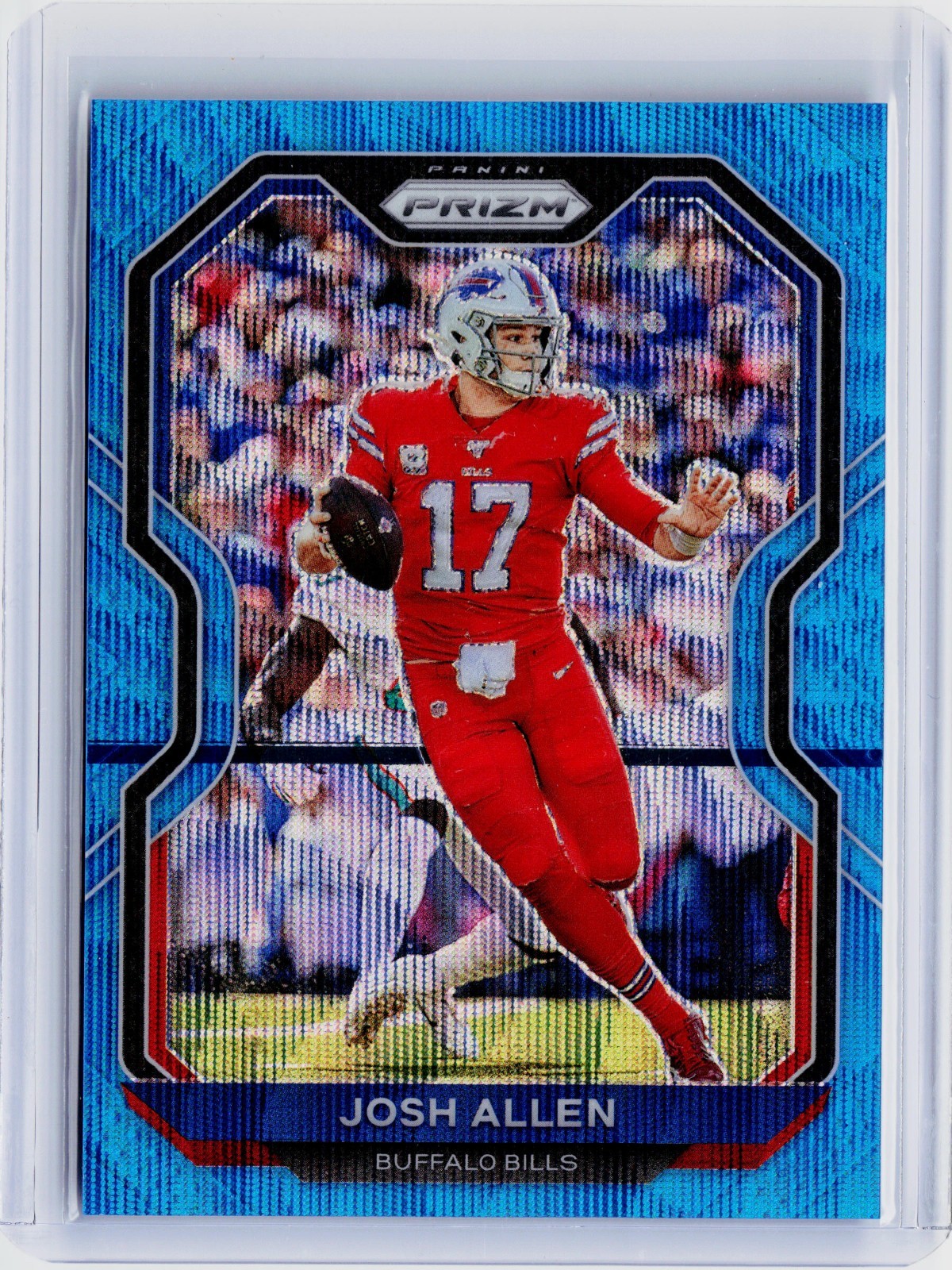 2020 PANINI PRIZM BLUE WAVE PRIZM #1 - JOSH ALLEN #ED 036/199