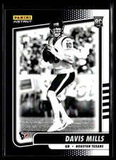 2021 Panini Instant Black & White BW22 Davis Mills Houston Texans RC