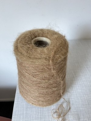 Luxus Bobinengarn Alpaka/Mohair  ~1000m/100g   400g superweich flauschig Italien