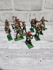 Crescent toy soldiers British Paratroopers WWII