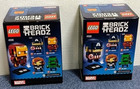 LEGO BrickHeadz 41589 41590 Iron Man 2pcs Set Unopened